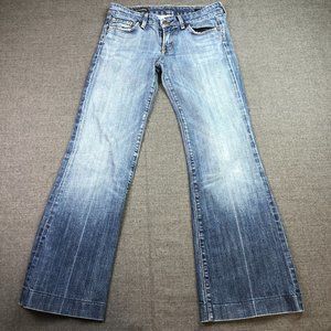 Citizens Of Humanity Jeans Womens 27 Faye 003 Stretch Low Waist Flare Pants